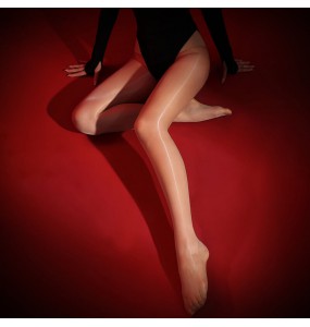 FEE ET MOI - Glossy Seamless Pantyhose (Skin Color)